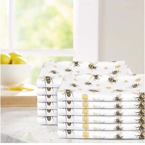 Urban Villa Harvest Dinner Napkins Set of 12 Premium Quality 100% Cotton